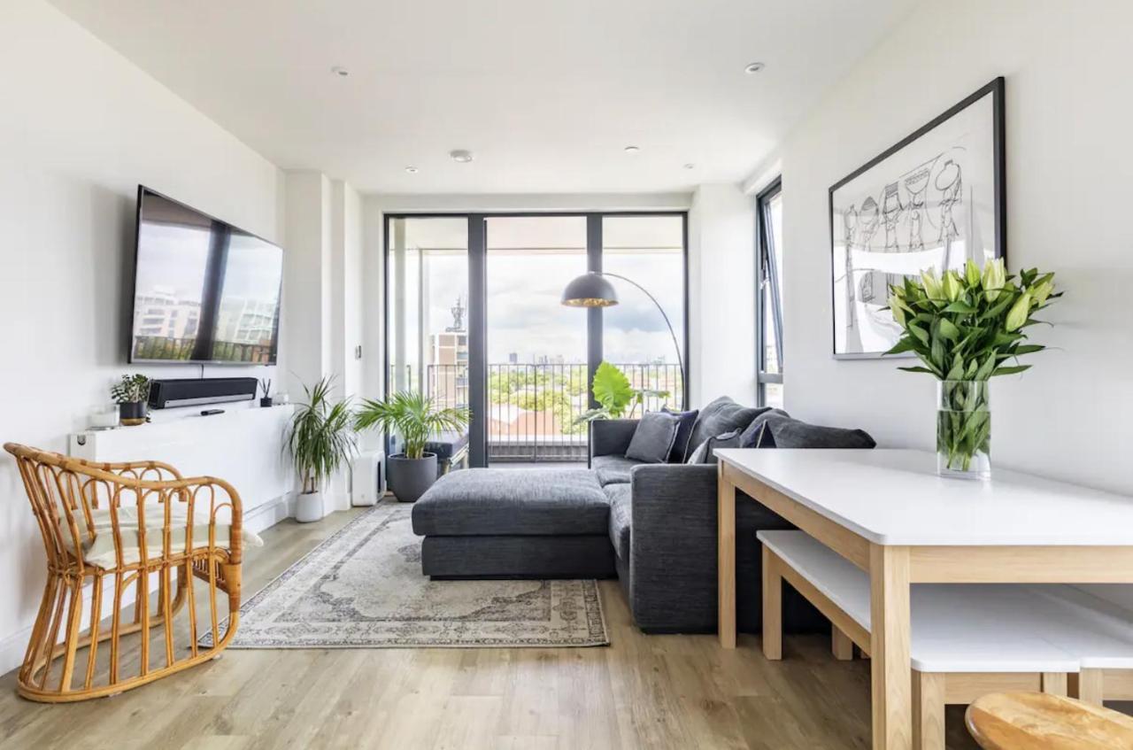Modern 1 Bed L City Views L Work Space Londýn Exteriér fotografie